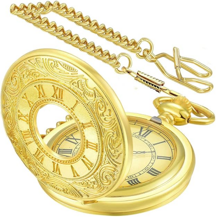 Timeless Vintage Pocket Watch - Kevin-Gold-State of Style