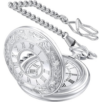 Timeless Vintage Pocket Watch - Kevin-Silver-State of Style