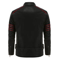Titanium Rogue Leather Jacket - Hugh-Black-S-State of Style