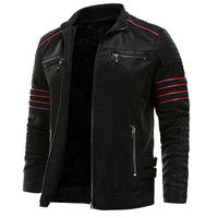 Titanium Rogue Leather Jacket - Hugh-Black-S-State of Style