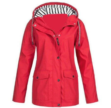 Water- and windproof women's jacket for autumn and winter – Leona
