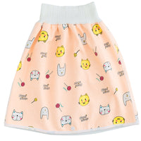 Toddler Toilet Training Pants - PottyPro-Skirt-Orange kittens-M (0-3 years)-State of Style