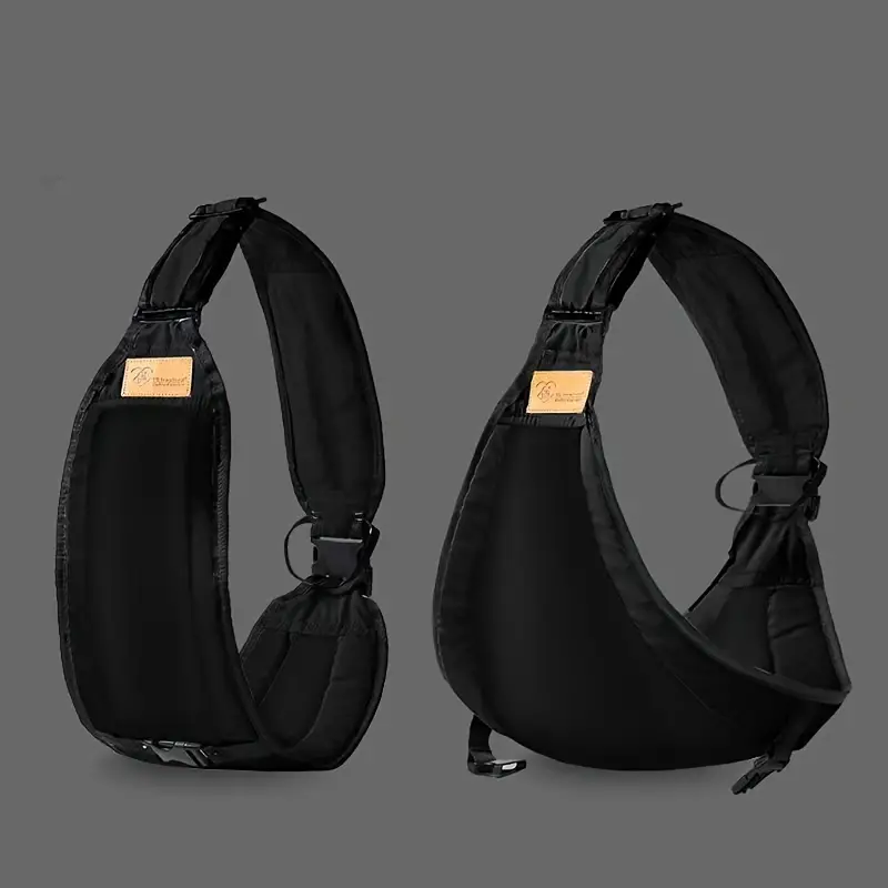 Together on the Go with Elin – Adjustable Ergonomic Baby Carrier for Parents-Black-State of Style