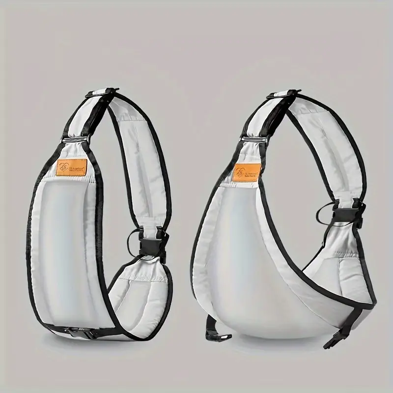 Together on the Go with Elin – Adjustable Ergonomic Baby Carrier for Parents-Gray-State of Style
