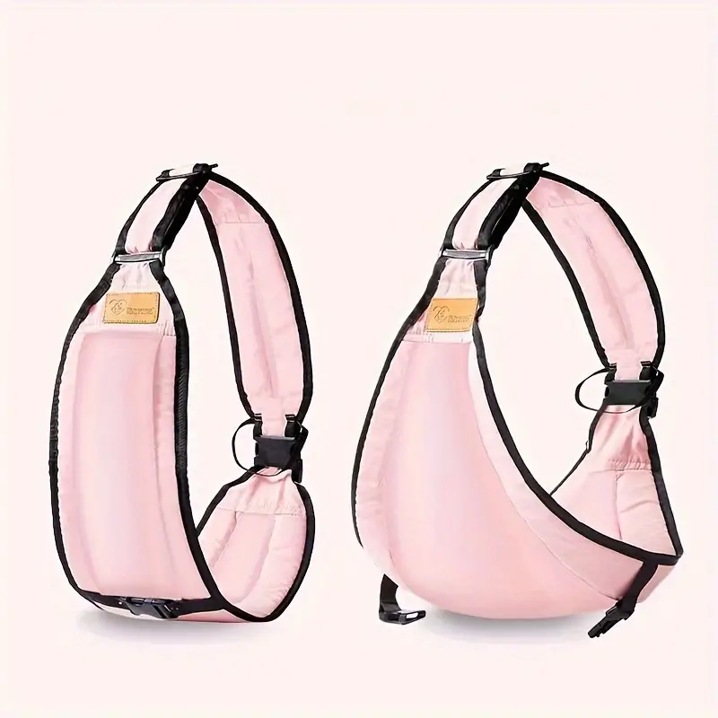 Together on the Go with Elin – Adjustable Ergonomic Baby Carrier for Parents-Pink-State of Style