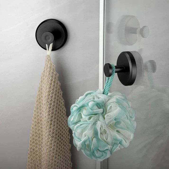 Towel Hooks - SuperHold-Black-State of Style