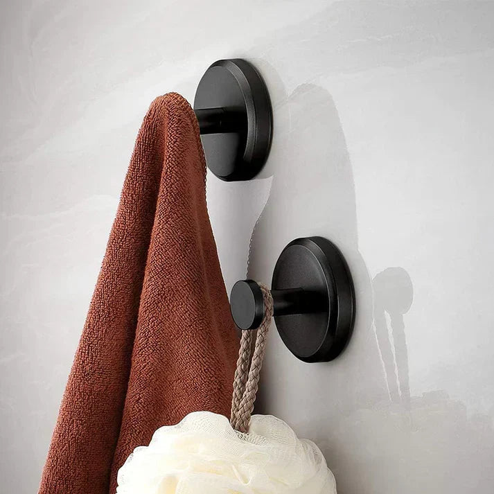 Towel Hooks - SuperHold-Black-State of Style