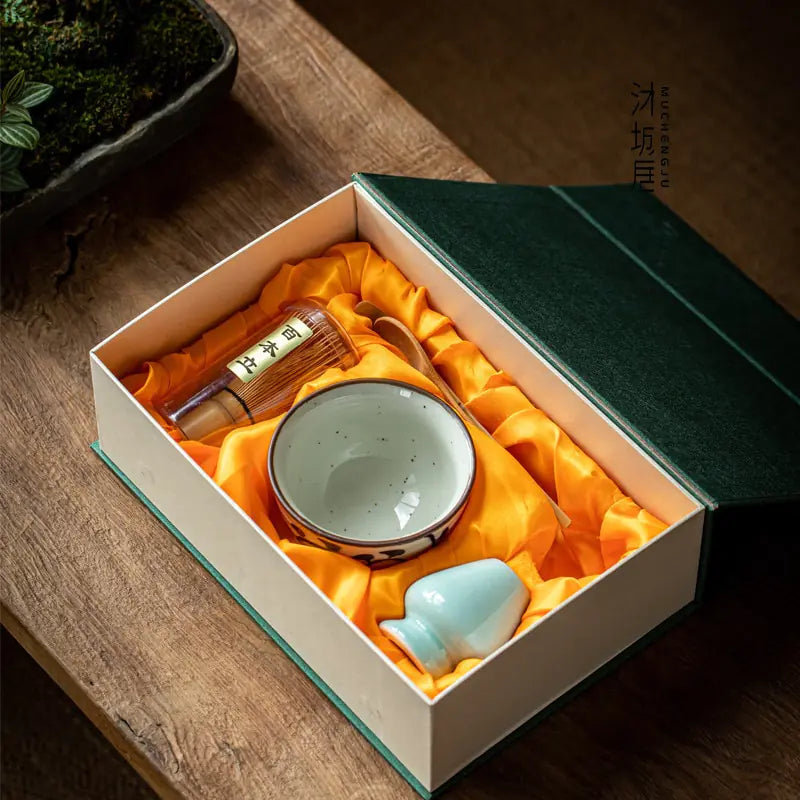 Traditional Matcha Gift Set - ZenMatcha-4-piece Zen set without box-State of Style
