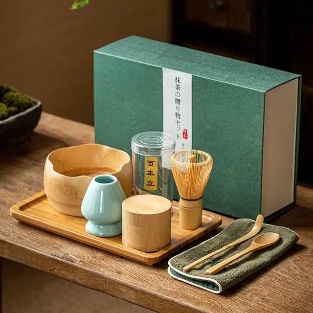 Traditional Matcha Gift Set - ZenMatcha-8-piece Gift set Pure Leaf-State of Style