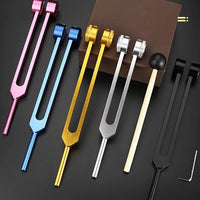 TranquilTone Tuning Forks for Inner Peace – Sound Therapy for Relaxation-Gold Round Head (24.5cm)-State of Style