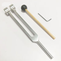 TranquilTone Tuning Forks for Inner Peace – Sound Therapy for Relaxation-Silver Round Head (24.5cm)-State of Style