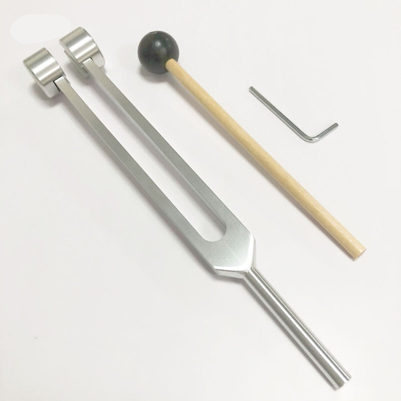 TranquilTone Tuning Forks for Inner Peace – Sound Therapy for Relaxation-Silver Round Head (24.5cm)-State of Style