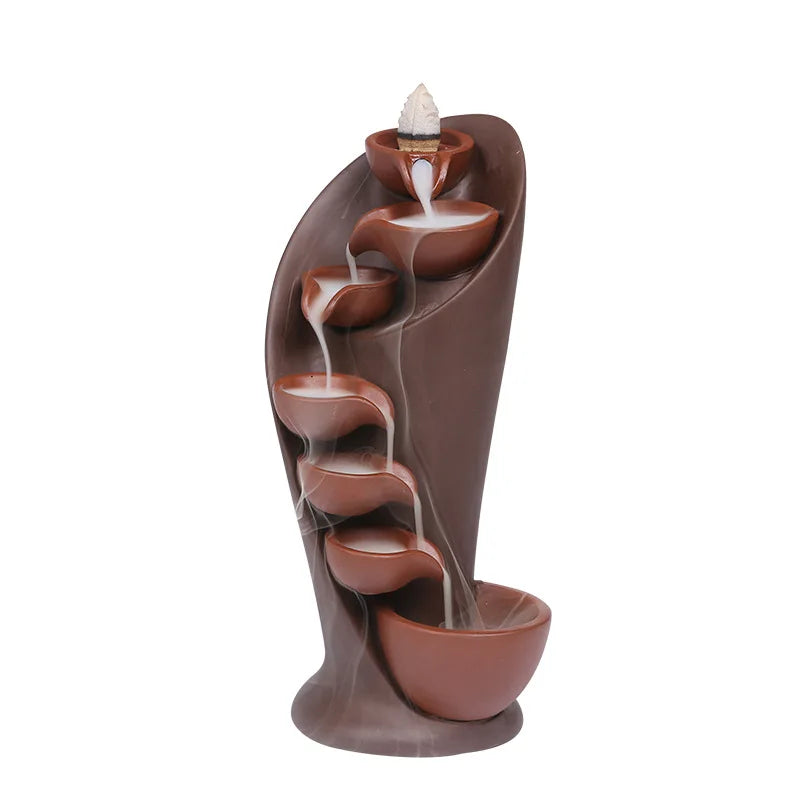 TranquilTorch – Incense Waterfall-Blue-State of Style