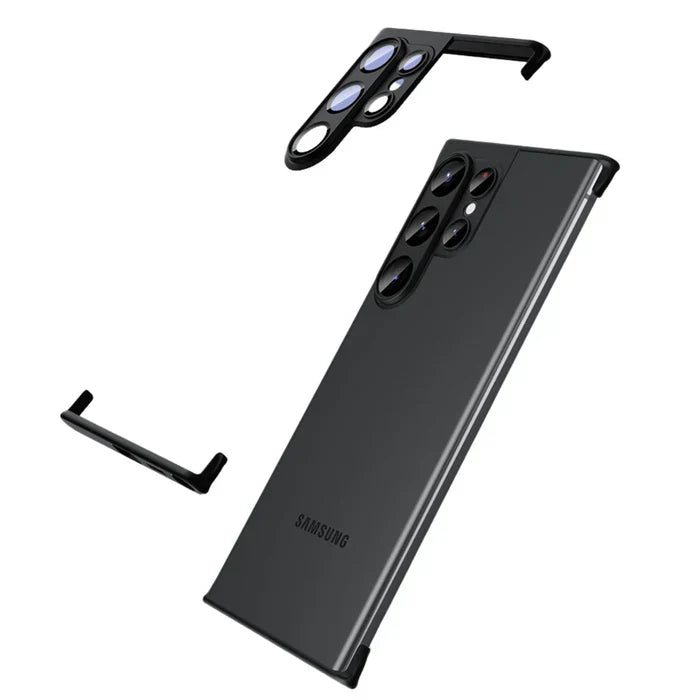 Transparent Case for Samsung - SlimGuard-Black-Samsung Galaxy S24 Ultra-State of Style