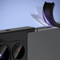 Transparent Case for Samsung - SlimGuard-Black-Samsung Galaxy S24 Ultra-State of Style
