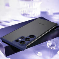 Transparent Case for Samsung - SlimGuard-Dark purple-Samsung Galaxy S24 Ultra-State of Style