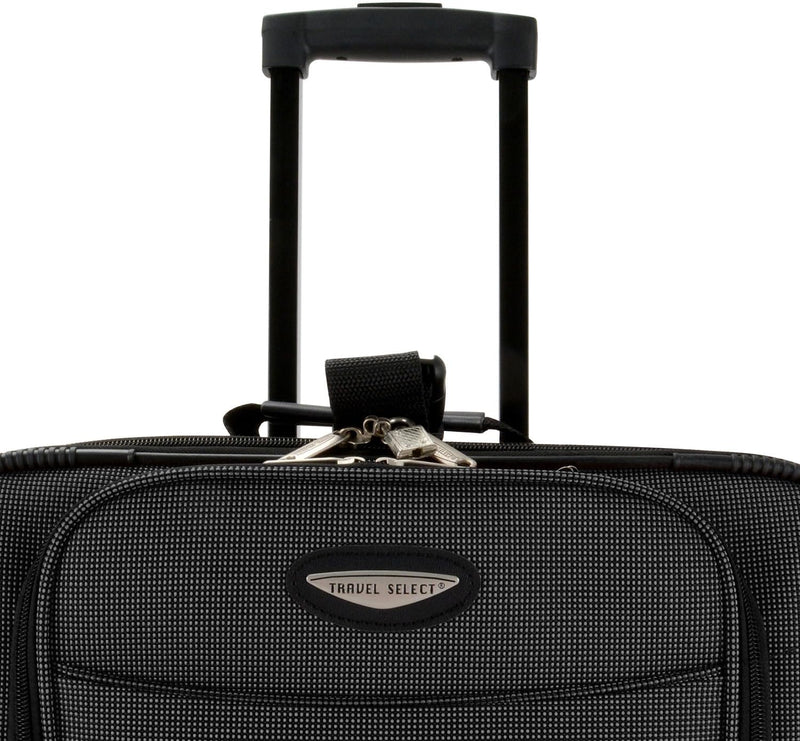 8-Piece Soft Shell Luggage Set with Packing Cubes and TSA Lock – TravelMax