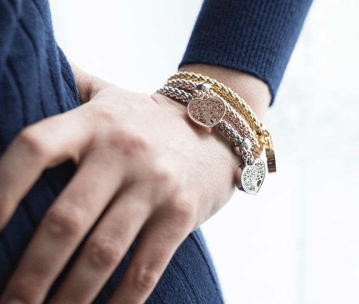 Tree of Life Bracelet Set (3-piece) - Liora-Round-State of Style