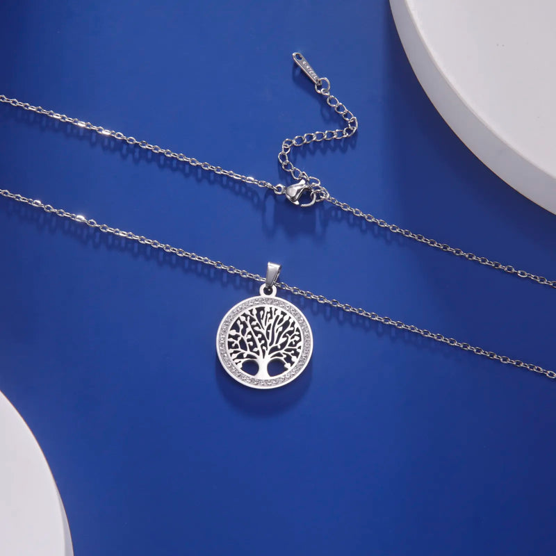 Tree of Life Pendant Necklace | Symbolic Jewellery for Women-Gold-State of Style