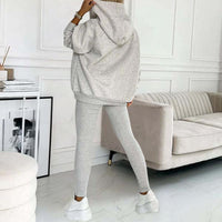 Trendy 3-Piece Lounge Set - Elena-Grey-S-State of Style