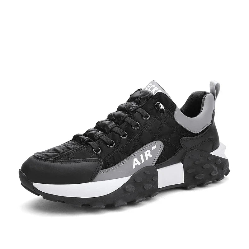 Trendy Air Cushion Sneakers for Men - Noah-Black-6-State of Style