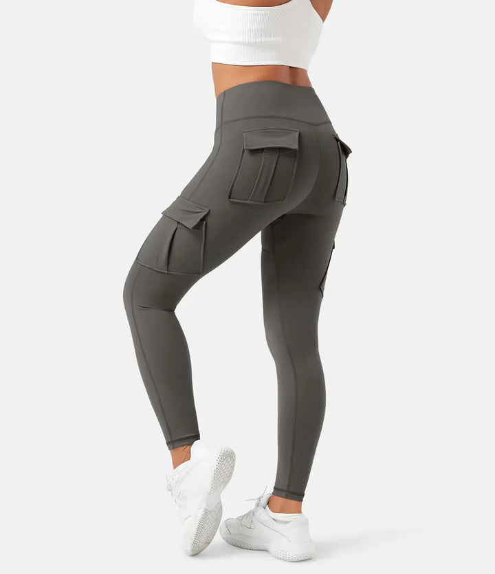 Trendy Cargo Legging - Aurora-Groen-XS-State of Style