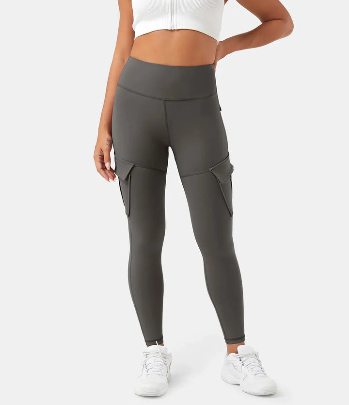Trendy Cargo Legging - Aurora-Groen-XS-State of Style