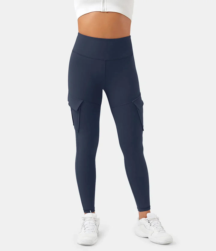 Trendy Cargo Legging - Aurora-Groen-XS-State of Style