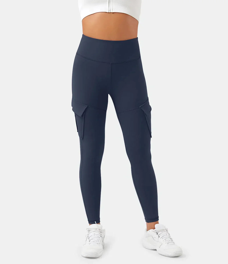 Trendy Cargo Legging - Aurora-Groen-XS-State of Style