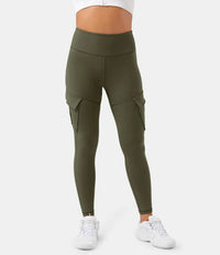Trendy Cargo Legging - Aurora-Groen-XS-State of Style