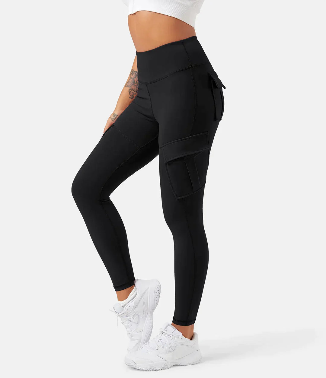 Trendy Cargo Legging - Aurora-Groen-XS-State of Style