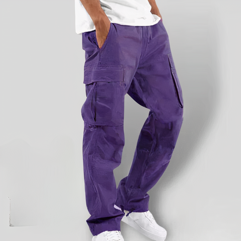 Trendy Cargo Pants - Finn-Lilac-XS-State of Style