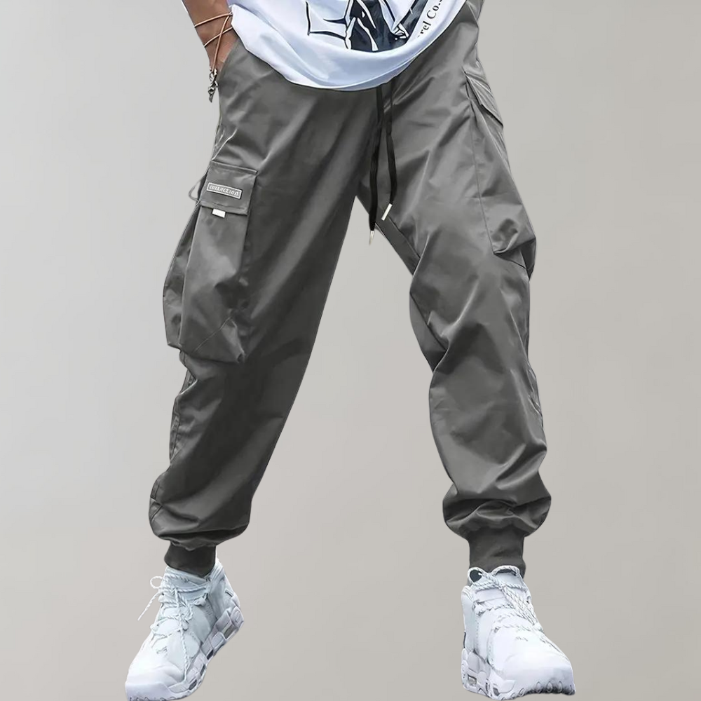 Trendy Casual Cargo Pants - Joris-Khaki-S-State of Style
