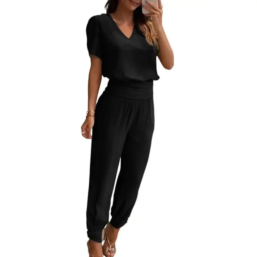 Trendy & Comfortable Clothing Set | Kara-Black-S-State of Style