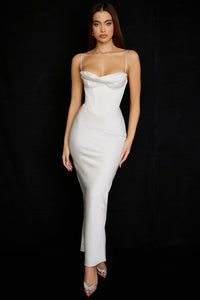 Trendy Corset Maxi Dress - Isabella-Black-XS-State of Style