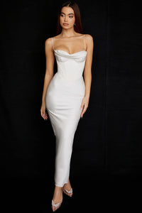 Trendy Corset Maxi Dress - Isabella-Black-XS-State of Style