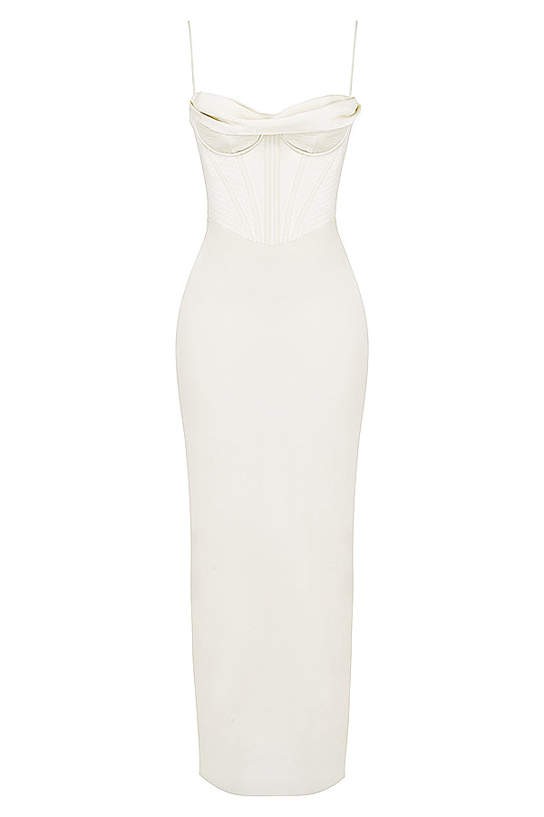 Trendy Corset Maxi Dress - Isabella-Black-XS-State of Style