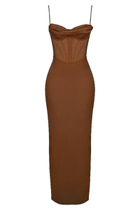 Trendy Corset Maxi Dress - Isabella-Black-XS-State of Style