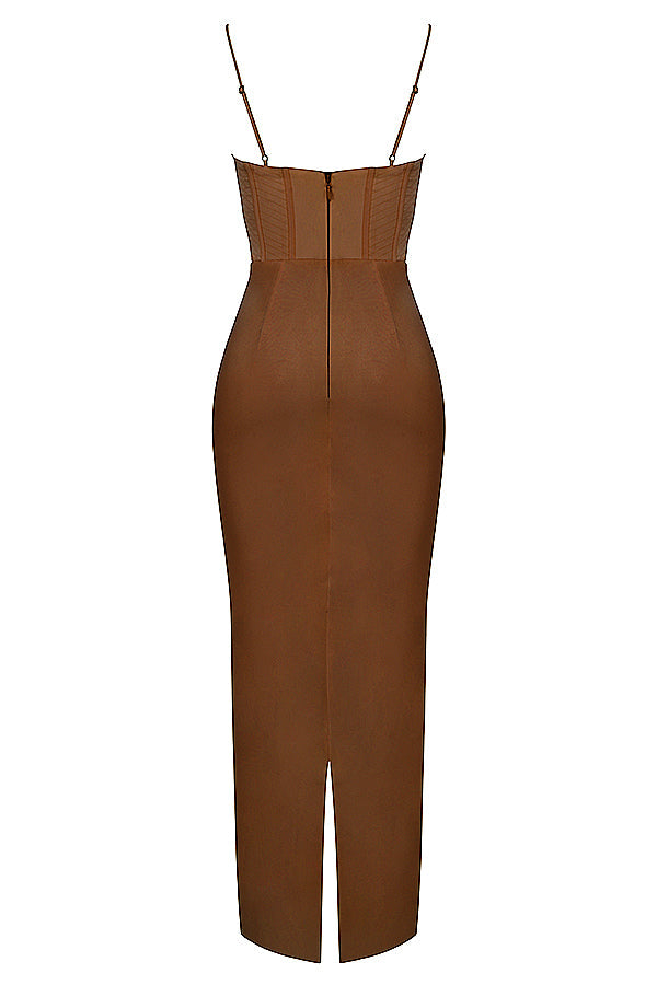 Trendy Corset Maxi Dress - Isabella-Black-XS-State of Style
