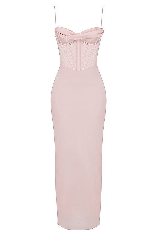 Trendy Corset Maxi Dress - Isabella-Black-XS-State of Style