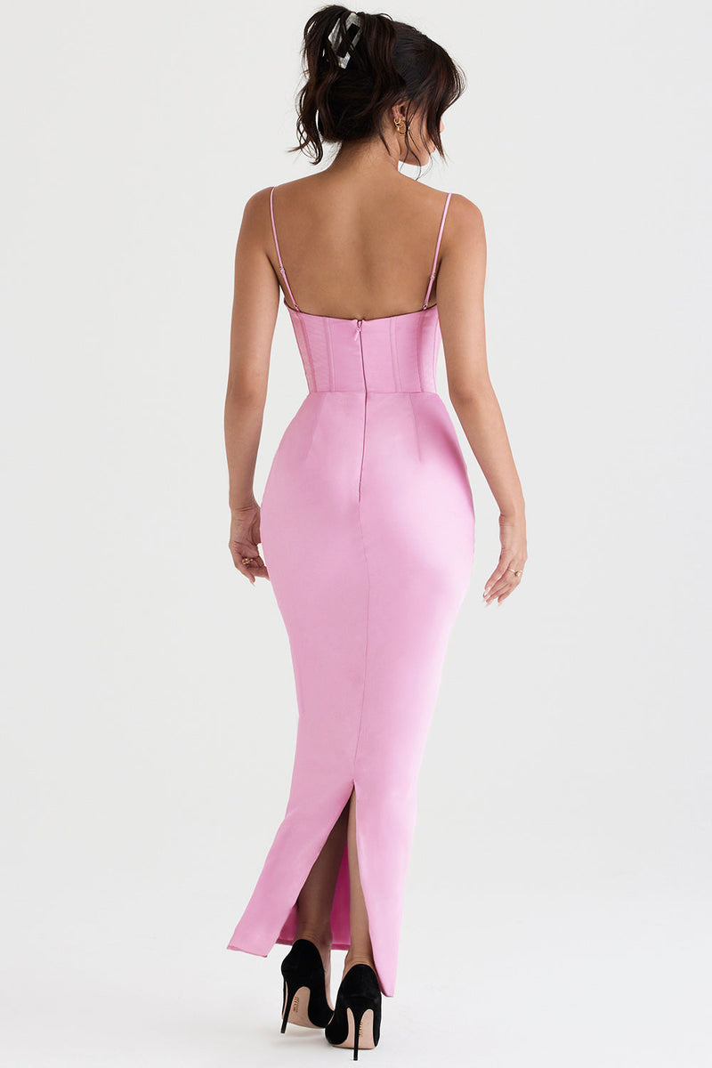 Trendy Corset Maxi Dress - Isabella-Black-XS-State of Style