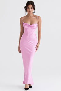 Trendy Corset Maxi Dress - Isabella-Black-XS-State of Style