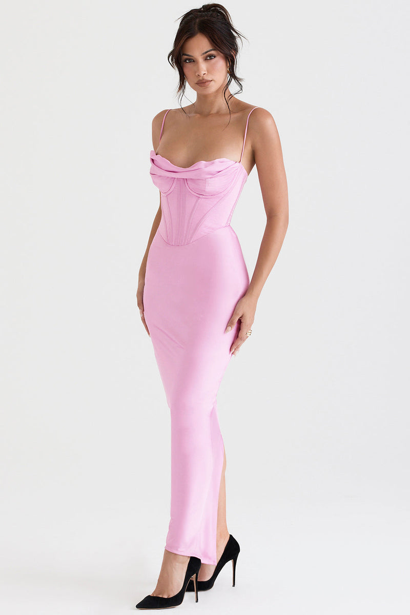 Trendy Corset Maxi Dress - Isabella-Black-XS-State of Style
