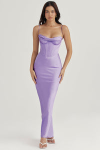 Trendy Corset Maxi Dress - Isabella-Black-XS-State of Style