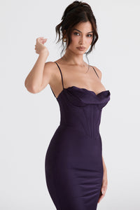Trendy Corset Maxi Dress - Isabella-Black-XS-State of Style