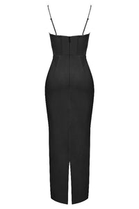 Trendy Corset Maxi Dress - Isabella-Black-XS-State of Style