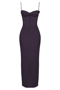 Trendy Corset Maxi Dress - Isabella-Black-XS-State of Style
