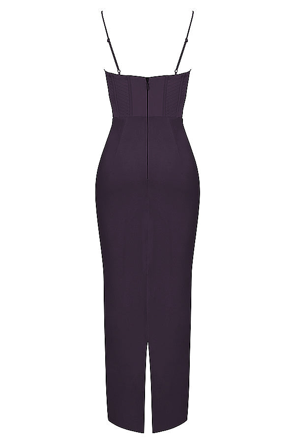 Trendy Corset Maxi Dress - Isabella-Black-XS-State of Style