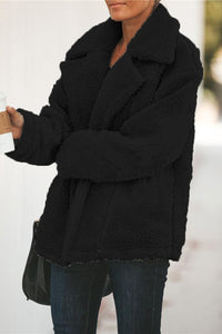 Trendy Jacket with Stand-Up Collar and Zipper - Amara-Black-S-State of Style
