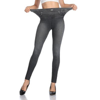 Trendy Jeans Legging - Stella-Blue-S-M-State of Style